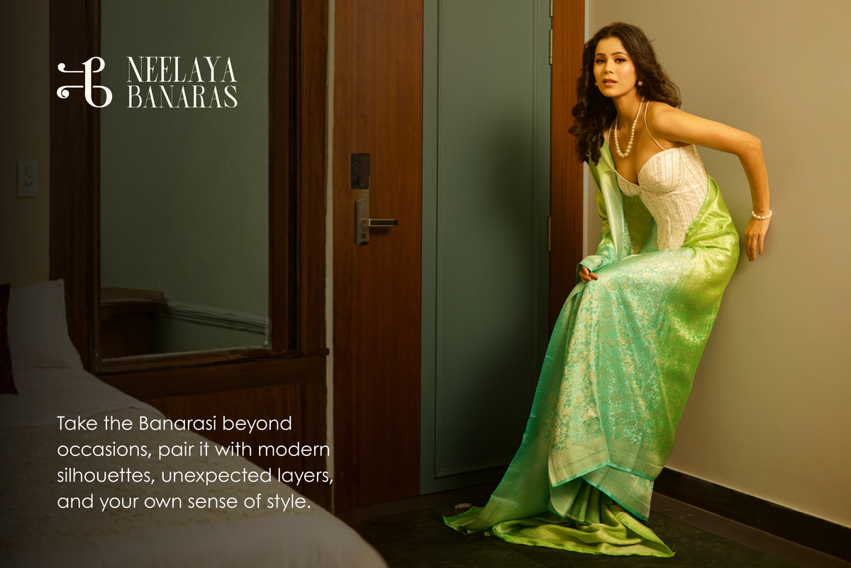 How to Style a Banarasi Saree for a Modern Look